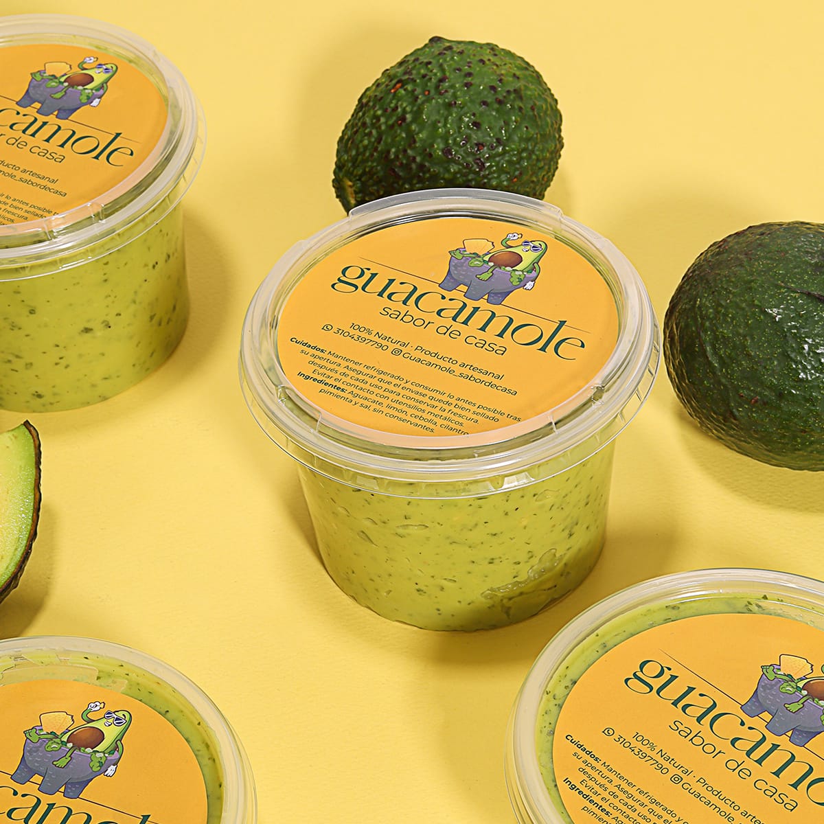 guacamole artesanal 500 gr – fresco y natural guacamole artesanal 500 gr – fresco y natural